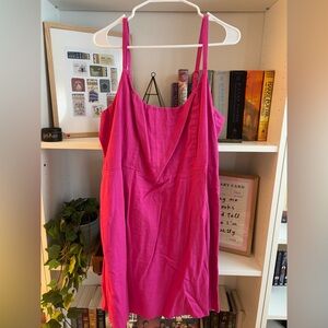Hot Pink Mini Dress